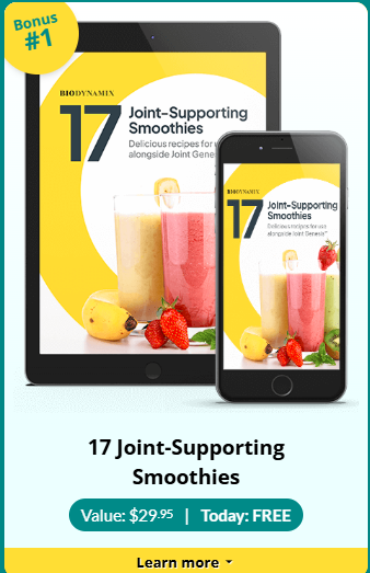 Bonus #1: 17 Joint-Supporting Smoothies