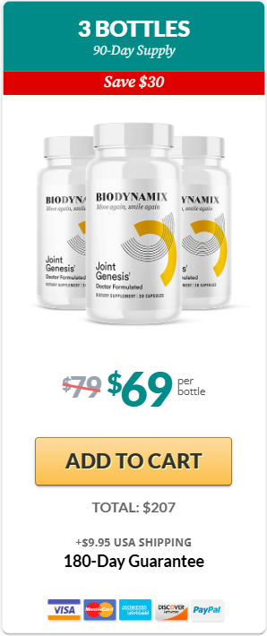 Joint Genesis 3-bottle package